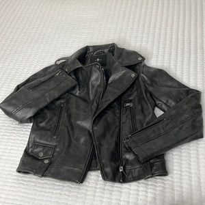 7 for All Mankind Moto Leather Jacket